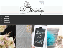Tablet Screenshot of dandesign.ro